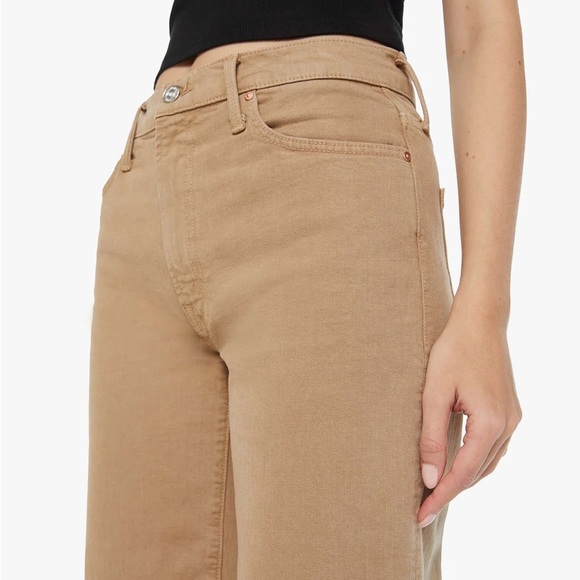 NWT MOTHER THE DODGER FLOOD - DARK KHAKI size 24 - Picture 4 of 9